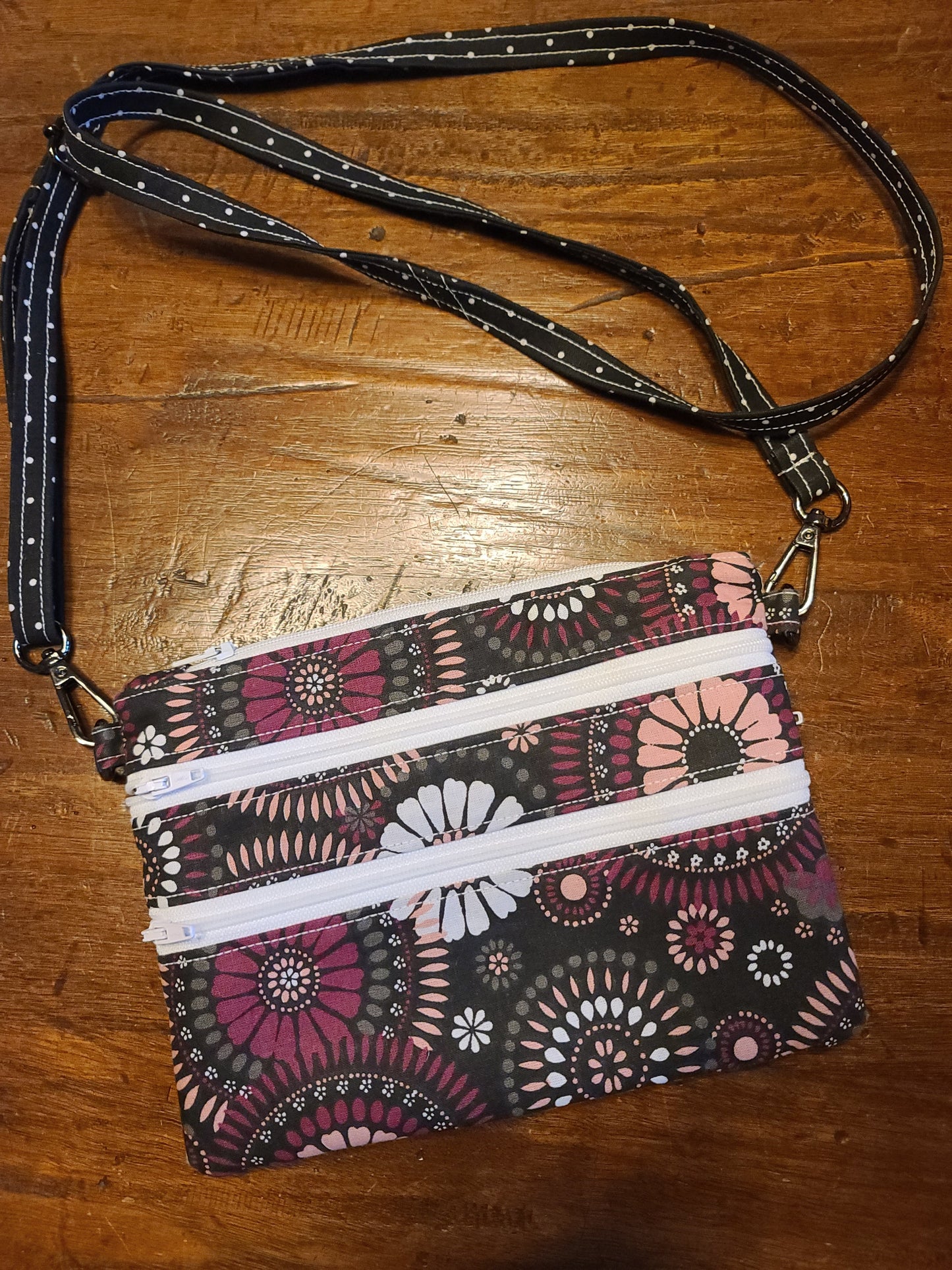 ZIPPY Crossbody Bag KIT - Regular sewing machine and beginner friendly! Hardware included