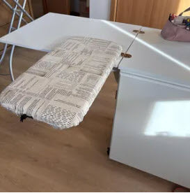 CLAMP-ON MINI IRONING BOARD