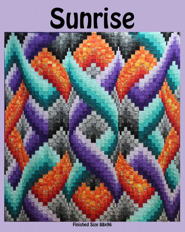 Sunrise Bargello Quilt Pattern