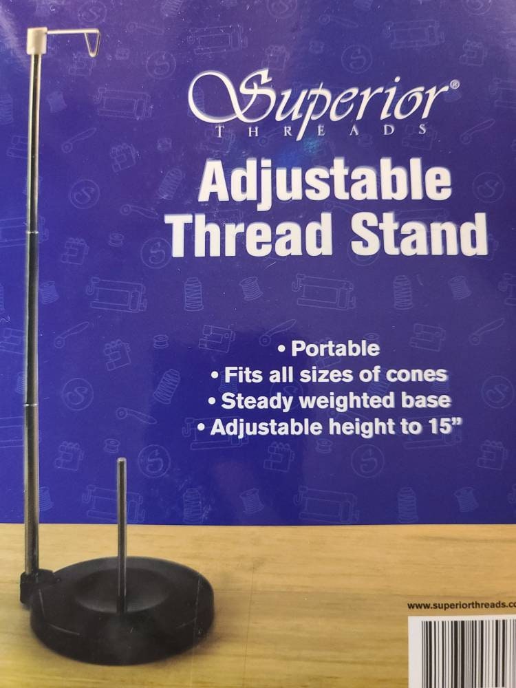 Telescopic Metal Thread Spool Stand - adjustible