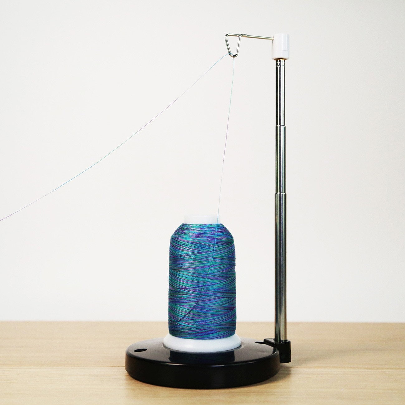 Telescopic Metal Thread Spool Stand - adjustible