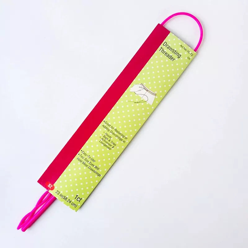 Drawstring Threading Tool - 23 inch plastic – Chesapeake Quiltmakers ...