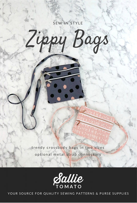ZIPPY Bag Crossbody Bag Pattern Holds Cell Phone, Passport, Makeup, Cash, credit cards