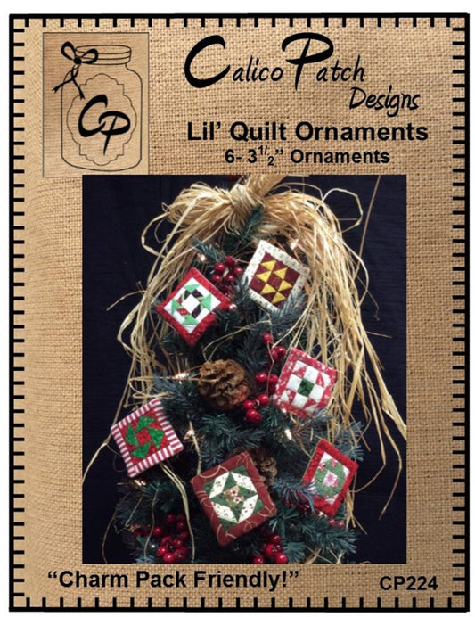 Quilted Ornaments Pattern - Christmas Decor