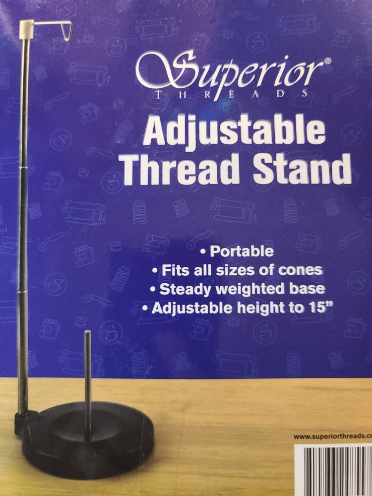 Telescopic Metal Thread Spool Stand - adjustible