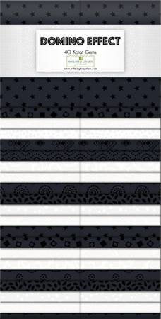 Pk/40 Pre-cut fabric strips 2 1/2" Black & White prints 100% Cotton. For Quilts, pot holders, table runners, placemats and more